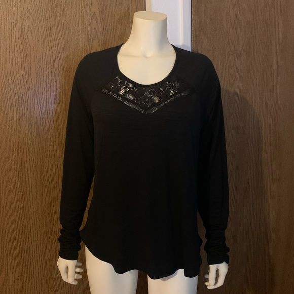 American Rag Tops - American Rag Black Long Sleeve - XL